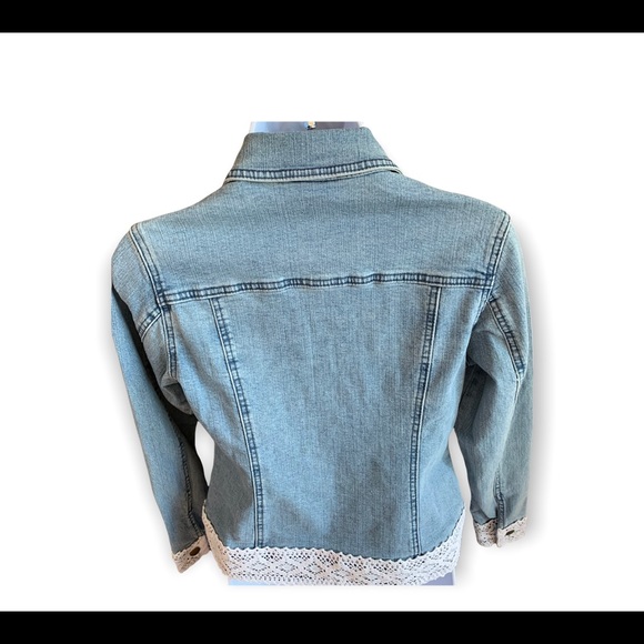 Twiggy London Jean Jacket Sz XS - Picture 6 of 7